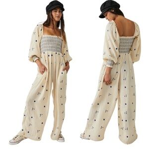 Free People Dahlia jumpsuit, size small
